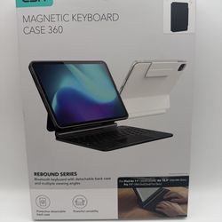 ESR for iPad Air 11 Inch Case with Keyboard M4/M3/M2 (2026/2025/2024) & iPad Pro 11/Air 5th/4th Gen Keyboard, Easy-Set Magnetic Stand, Portrait/Raised