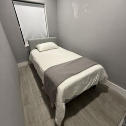 Twin Bed With Mattress