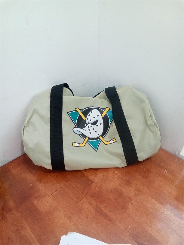 Anaheim Mighty Ducks Reversible Reversable Duffle Bag