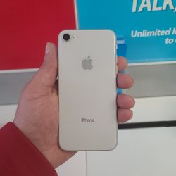 Apple iPhone 8 256GB in Silver (Factory Unlocked/Desbloquiado)