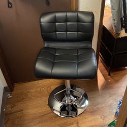 Adjustable Tommy Hilfiger Black Spin Chair 