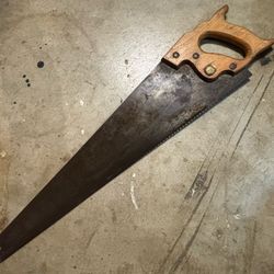 Old Hand Saw 🪚 