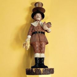 Vtg Pilgrim Candle Holder 
