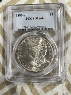 1882-S Silver Dollar