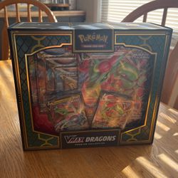 Pokémon Dragon Vmax Collection Box / Mewtwo V Union Box