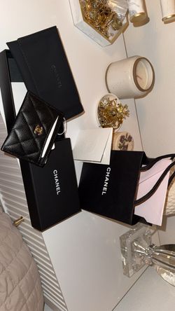 Chanel card holder