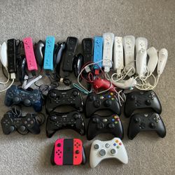 Nintendo Wii ,PS2 / Xbox One, Xbox 360 ,WiiU Controllers