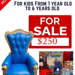 Kids Throne Chair 