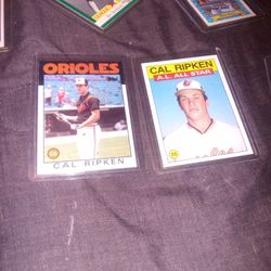 Cal Ripken Topps Baseball Card 1985
