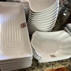 plates amd bowls