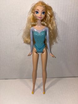 Disney Frozen Queen Elsa Doll 2012 Mattel No Dress #0041