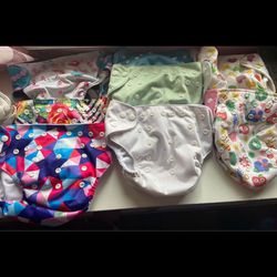 Cloth Diapers And Inserts