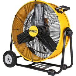 DEWALT 24" Heavy Duty Drum Fan, Black and Yellow NEW