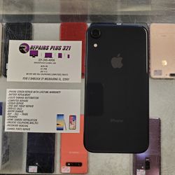 Unlocked Black iPhone XR 64gb