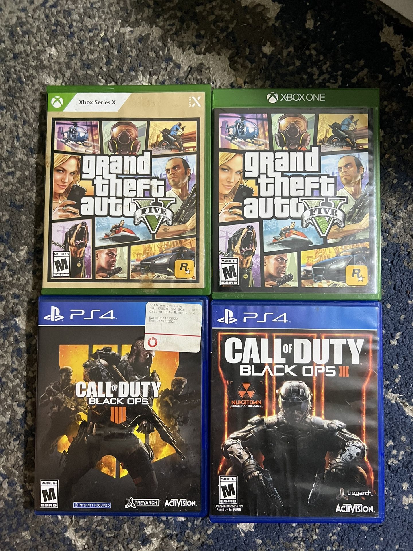Games Xbox And Ps4