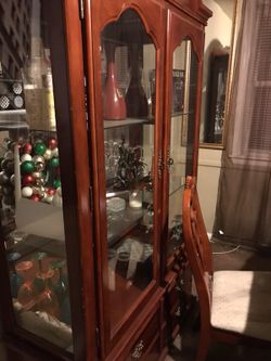 Dining Room table seats 4 and china cabinet