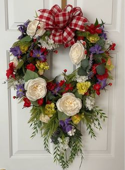 Teardrop Wreath