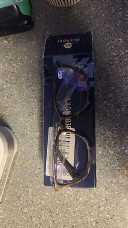 Blue light reading glasses