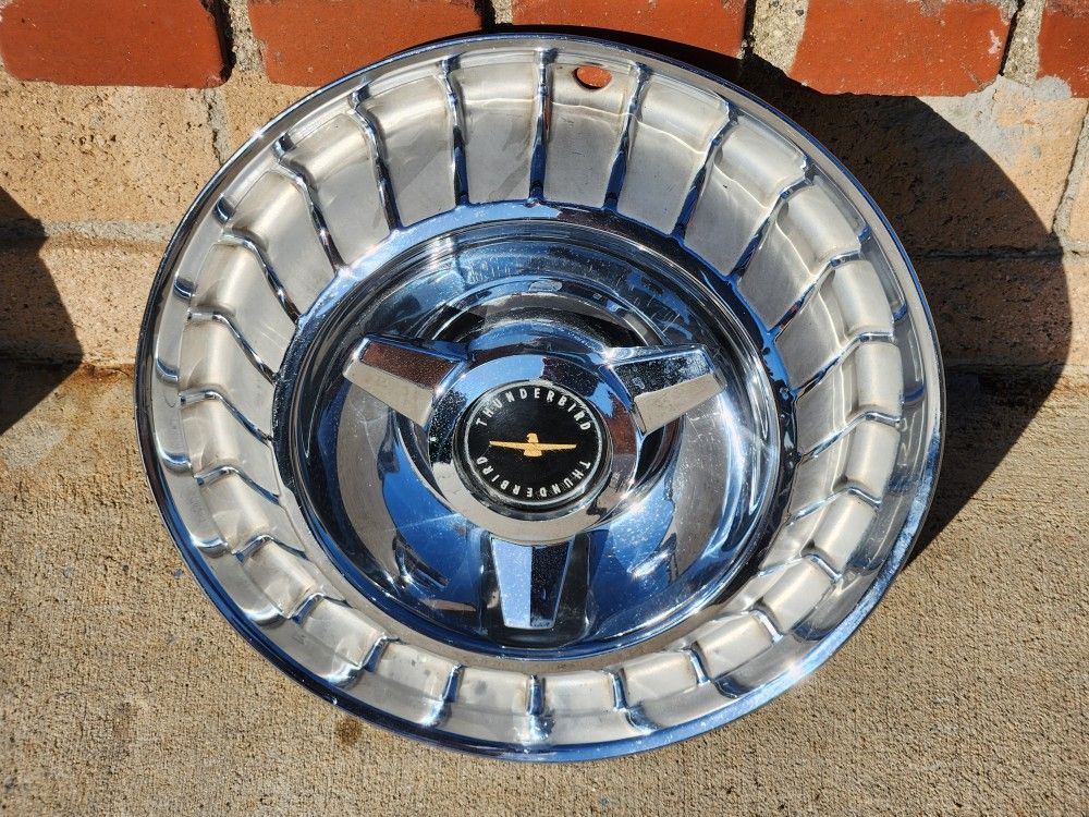 1963 Thunder Bird Ford T Bird Hubcap One Only