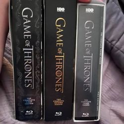 Game of Thrones Seasons 1,2,3 Blu-ray
