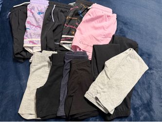 Girls shorts size 7/8 and some leggings