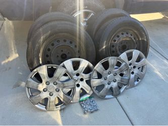 Steel Wheels and Tires 215/60R/16