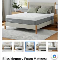 Queen Sized memory Foam Mattress