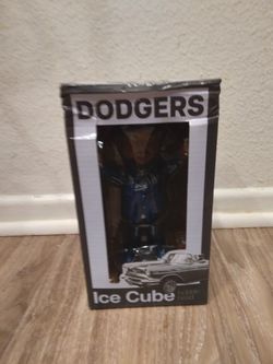 Los Angeles Dodgers Ice Cube Bobble Head Open Box 