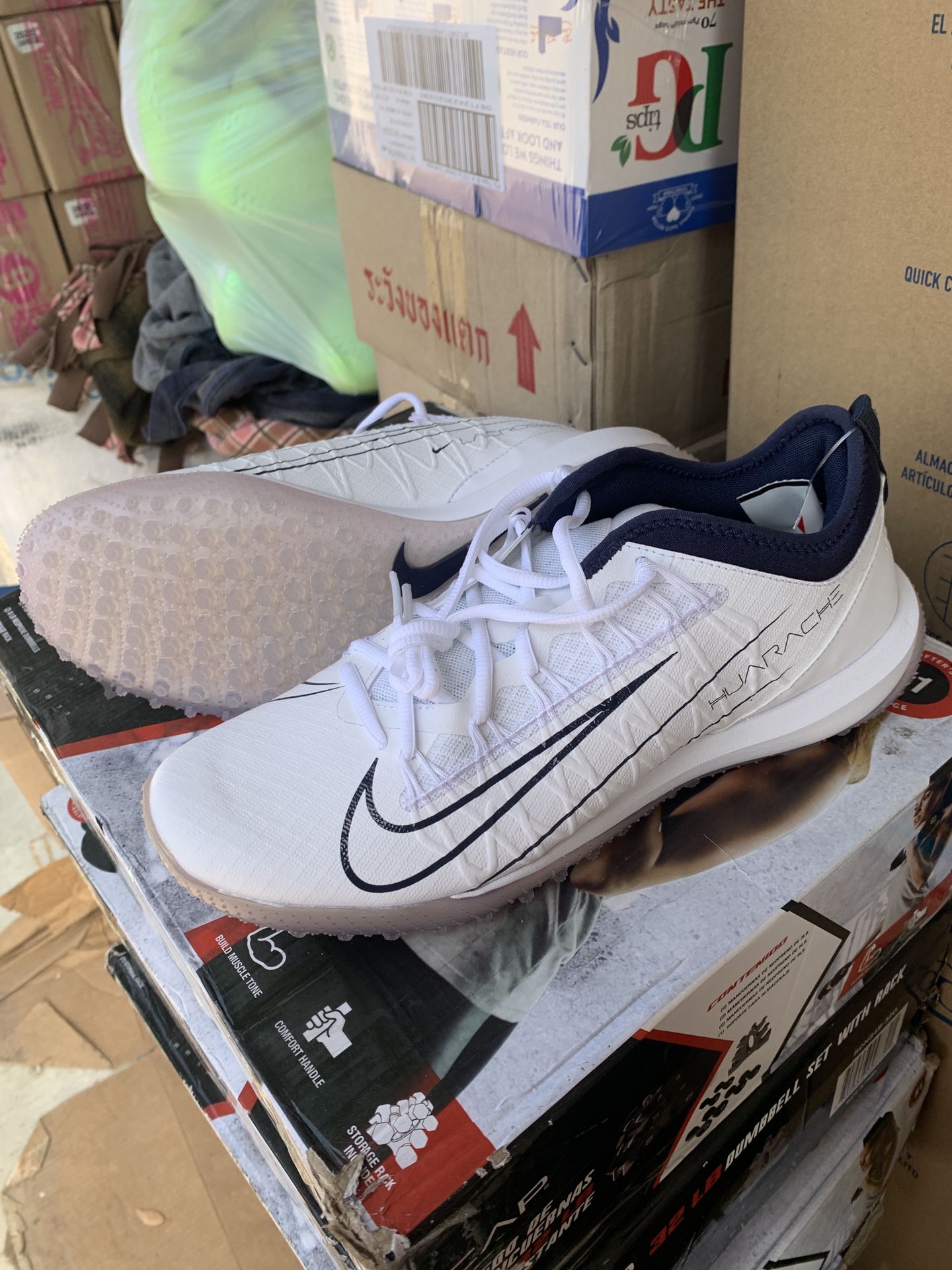 Nike Alpha Huarache Pro Turf LAX Men's Sz