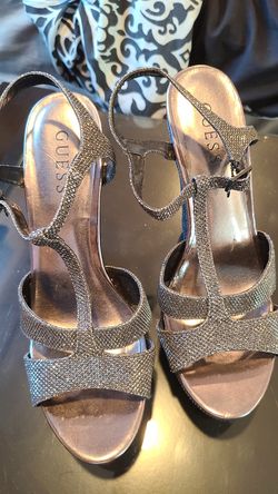 Guess sparkle wedges