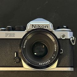 Nikon FE2 with Lens