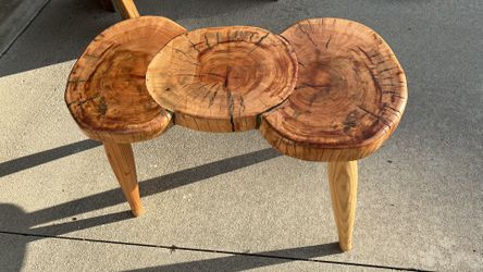 Unique Sycamore Wooden Bench