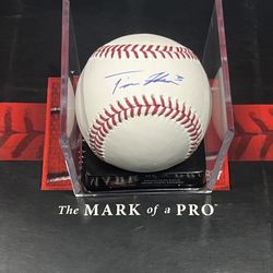 Tink Hence St Louis Cardinals Autographed Baseball