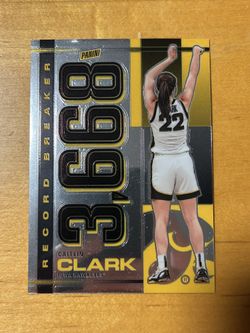 Caitlin Clark - Caitlin Clark Collection Box Record Breaker Insert Card
