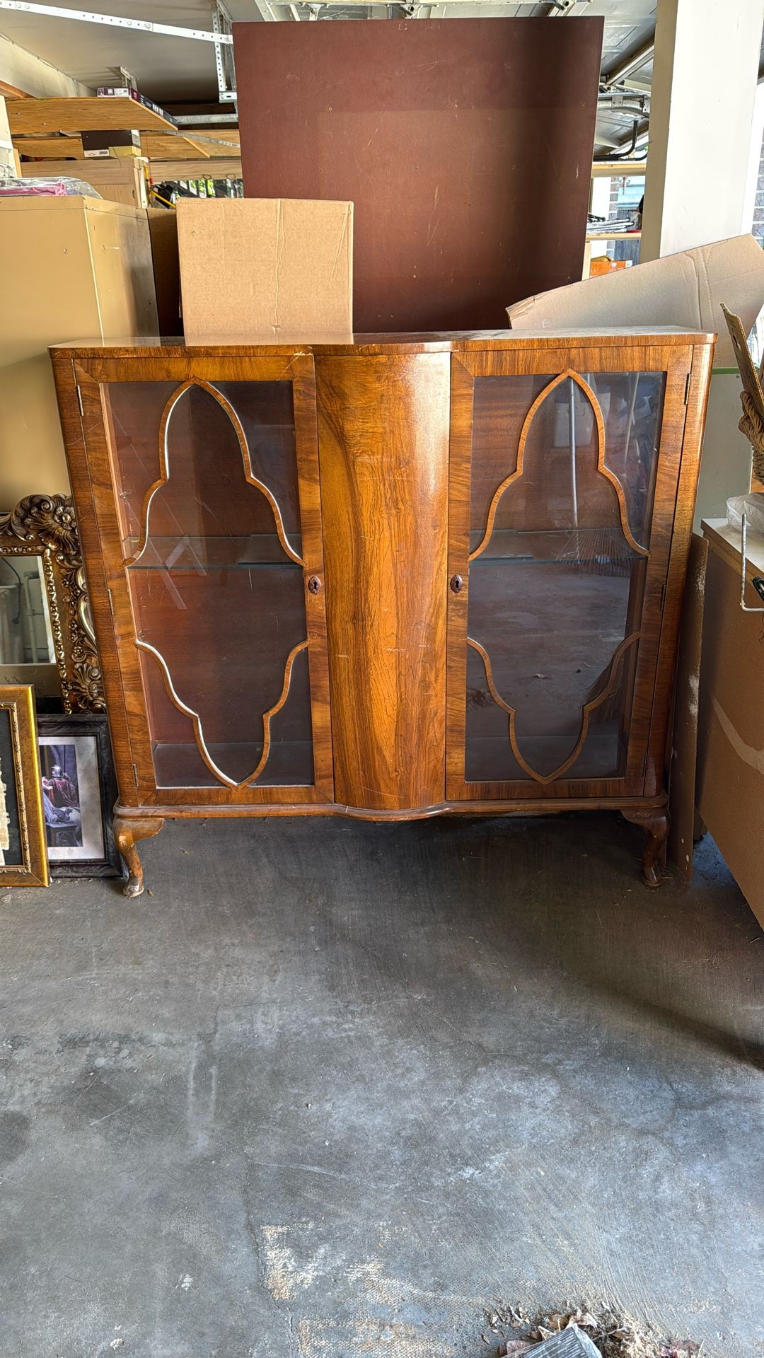 Antique hutch 