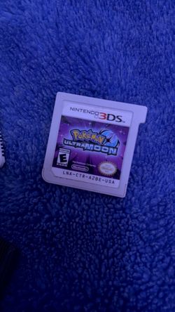 Pokémon Ultra Moon Nintendo 3DS Cartridge