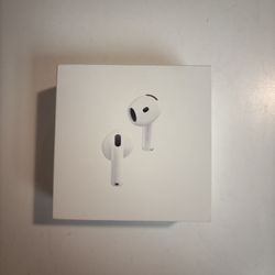 Un Opened Air Pods 4 With Noise Cancellation 