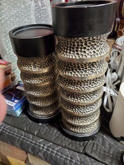 Set of 2 candle holders