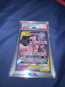 Mew & Mewtwo PSA 9