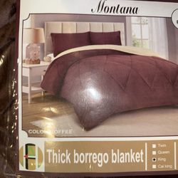 King Size Borrego Blankets $30 Each