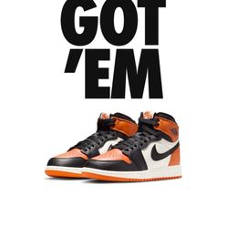 Shattered Backboard Jordan OG 1 Size 6y 