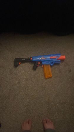 Xshot motorized blaster