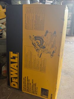 DWS780 miter Saw
