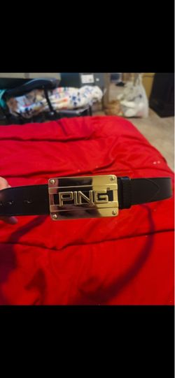 ping golf belt