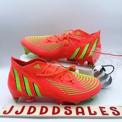Adidas Predator Edge.1 SG Game Data Pack Soccer Cleats GW1016 Men’s Sz 8 NWT