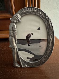 Picture Frame for Female Golfer
