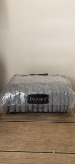 Open box Depend 15count Size S/M Men’s underwear $12