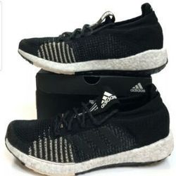 Adidas PulseBOOST HD LTD M Black Linen Mens Running Shoes G26990 ( Size 9 ) New
