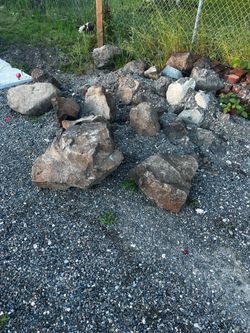 Free landscaping rocks