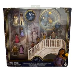 Disney Wish Kingdom of Rosas 15pc Character Small Doll Set New with Box 